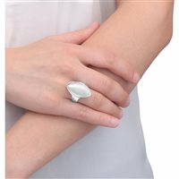 Anello Morellato Donna Profonda in Acciaio Occhi di gatto SALZ17-16 - SALZ17-16